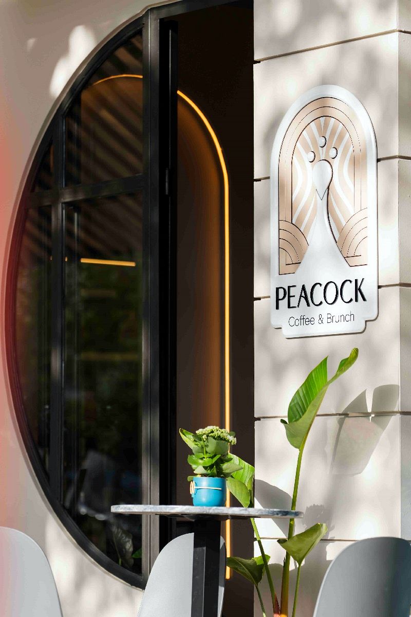 Peacock Coffee & Brunch interior