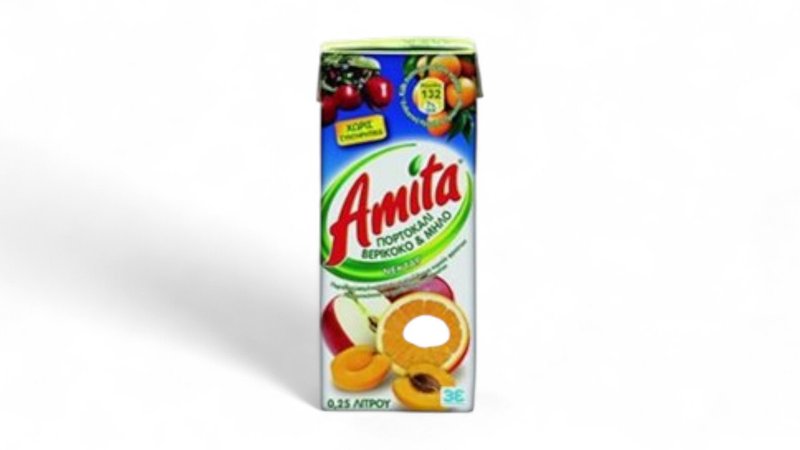 Amita Μήλο, Πορτοκάλι, Ροδάκινο
