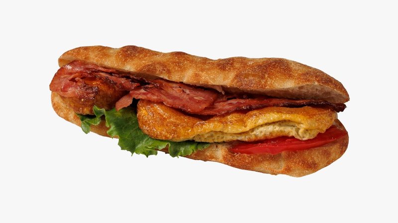 Ciabatta Ομελέτα